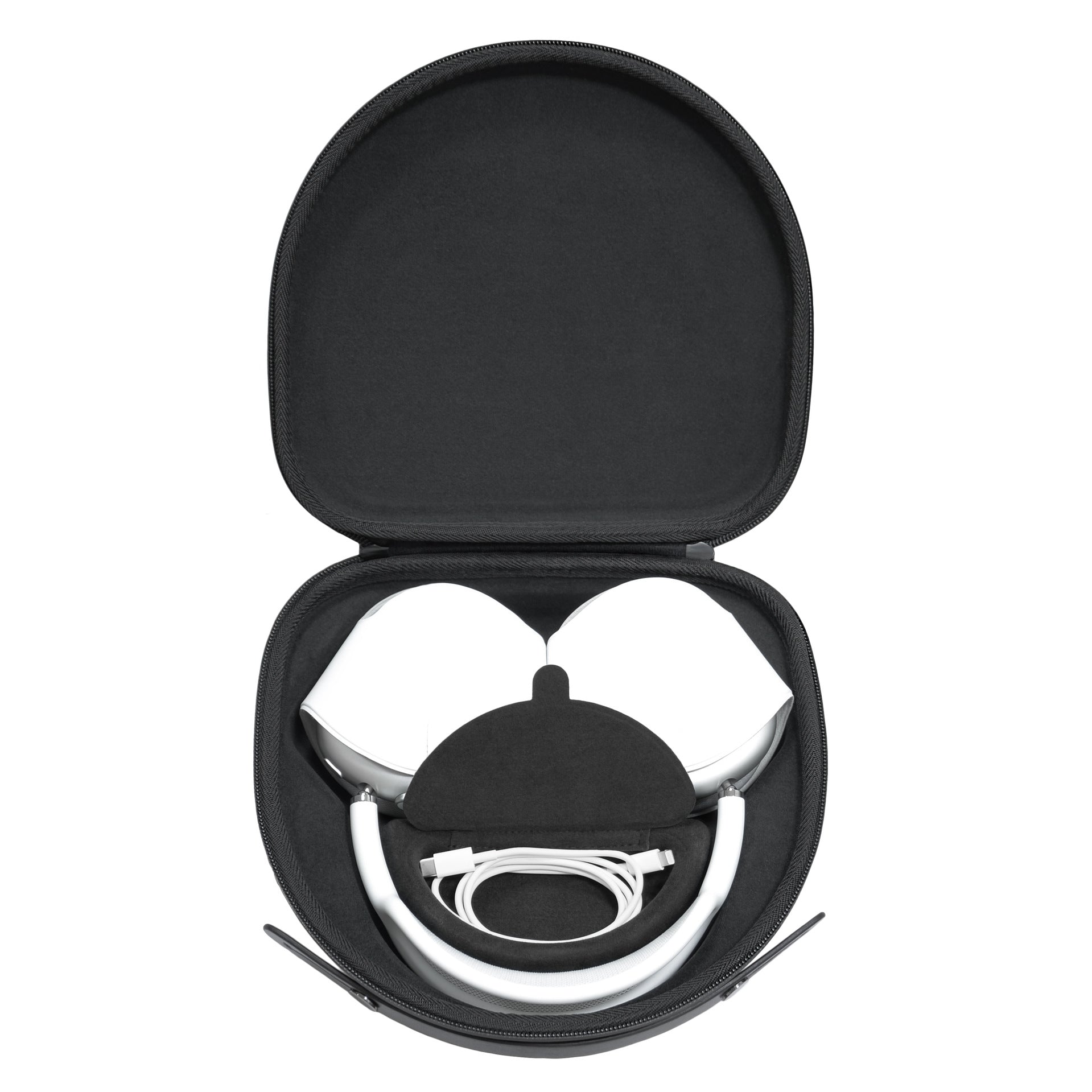 Portable Anti-impact Nylon Bluetooth Headphone Protective Case Headset Carrying Bag for AirPods Max - Red Portable Anti-impact Nylon Bluetooth Headphone Protective Case Headset Carrying Bag for AirPods Max - Red